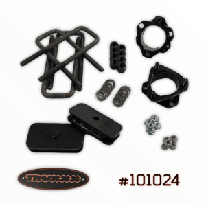 2019-2023 Ford Ranger Pickup 2WD and 4WD - 3" Front and 1" Rear Lift Kit #101024