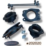 Truxxx 2.0 inch front and 2.0 inch rear lift kit for 2005-2015 Honda Ridgeline part 202020 with shorter sway bar links.