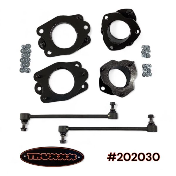 Product photo of #202030 44.5mm & 50.8mm lift kit from North American Steel for Honda Pilot and Passport.