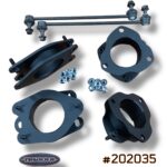Product photo of #202035 2" (50.8mm) even lift kit made of North American Steel for Honda Pilot & Passport.