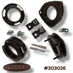 Truxxx 1.75 inch front and 1.0 inch rear lift kit for 2022-2026 Hyundai Santa Cruz part 303026 with shock extensions