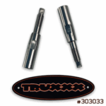 Truxxx shock shaft extension kit for 2022-2026 Hyundai Santa Cruz part 303033, pair of CNC machined extensions.