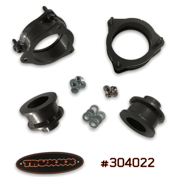 Truxxx 1.5 inch front and rear lift kit for 2019-2023 Hyundai Kona EV - High-strength steel spacers with durable coating