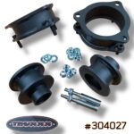 Truxxx 2.0 inch front and 2.0 inch rear lift kit for 2024-2026 Kia Seltos and Hyundai Kona AWD with shock extensions