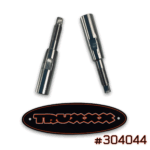 Truxxx 304044 rear shock shaft extensions for 2016-2026 Hyundai Tucson and 2017-2026 Kia Sportage - Pair of high-strength steel extensions.
