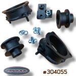 Truxxx 304055 2.0-inch front and rear lift kit for 2023-2026 Kia Sportage and 2022-2026 Hyundai Tucson - High-strength steel spacers.