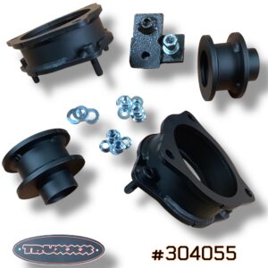 Truxxx 304055 2.0-inch front and rear lift kit for 2023-2026 Kia Sportage and 2022-2026 Hyundai Tucson - High-strength steel spacers.