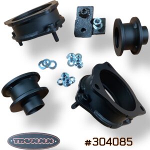 Truxxx 304085 2.0-inch front and rear lift kit designed for 2023-2026 Kia Sportage and 2022-2026 Hyundai Tucson Hybrid and PHEV AWD/FWD models.