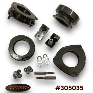 Truxxx 305035 1.75 inch front and 1.5 inch rear lift kit for 2024-2026 Hyundai Santa Fe - complete kit with hardware