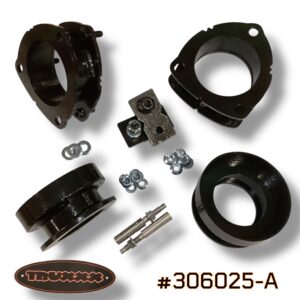 Truxxx 2.0 inch front and 1.5 inch rear lift kit for 2026 gas Hyundai Palisade part 306025-A with shock extensions. Not for XRT or Hybrid