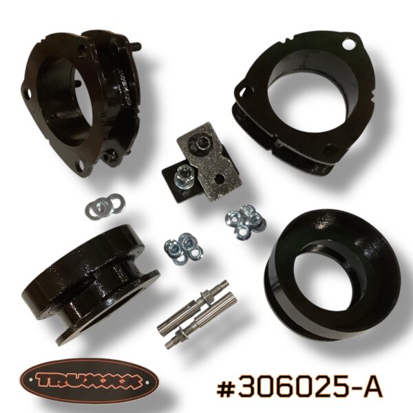 Truxxx 2.0 inch front and 1.5 inch rear lift kit for 2026 gas Hyundai Palisade part 306025-A with shock extensions. Not for XRT or Hybrid