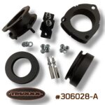 Truxxx 1.75 inch front and 1.0 inch rear lift kit for 2026 Hyundai Palisade Hybrid part 306028-A with shock shaft extensions. Not for XRT.