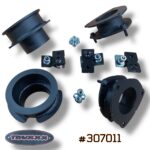 Truxxx 307011 50mm (2 inch) front and rear lift kit for 2022-2026 Hyundai Staria AWD and FWD models, global market version.