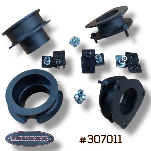 Truxxx 307011 50mm (2 inch) front and rear lift kit for 2022-2026 Hyundai Staria AWD and FWD models, global market version.