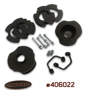 2007-2020 Chevy Tahoe, Yukon, Escalade, Avalanche, Suburban, 2WD & 4WD -  3" Lift Kit - Front & 2" Rear #406022