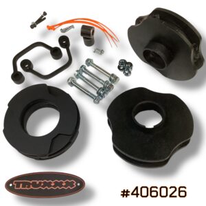 2007-2020 Chevy Tahoe, Yukon, Cadillac Escalade, Avalanche, Suburban, 2WD & 4WD - with Magnetic Ride - 3" Lift Kit - Front & 1.25" Rear - with Magnetic Ride #406026