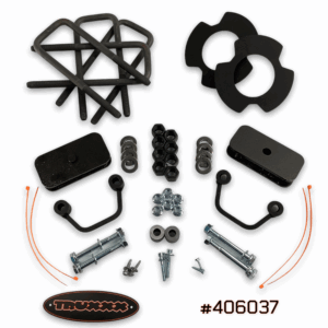 2019-2022 Chevy 1500 Pickup 2.5" Front & 1" Rear Lift Kit- Magnetic Ride #406037
