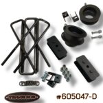 Ram 3500 Cab and Chassis lift, Ram 4500 Chassis Cab leveling, Ram 5500 lift kit, Truxxx 605047-D, DRW lift kit, Ram Super Single clearance, 2.25 front 2 rear lift Ram, shock behind spring Ram lift, 3/4 inch U-bolt Ram dually, 35 inch tires Ram Dually, USA steel truck lift, made in Canada Ram parts, duty-free Ram mods, 605047-D, Ram snow clearance, Ram service body lift.