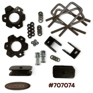 2016-2024 Nissan Titan XD 2" Front & 1.5" Rear Lift Kit- 2WD & 4x4 #707074