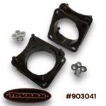 Truxxx 903041 2.0-inch front leveling kit for 2022-2026 Toyota Tundra, showing laser-cut steel spacers and high-tensile hardware.
