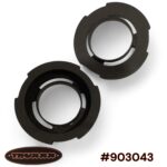 Truxxx 903043 1.5-inch rear lift kit for 2022-2026 Toyota Tundra, showing precision laser-cut North American steel coil spacers and high-tensile hardware.