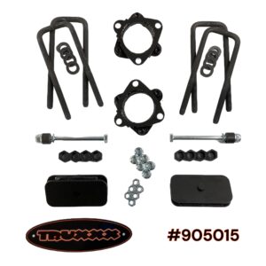 2005-2023 Toyota Tacoma 2WD & 4WD - 3" Front & 1.5" Rear Lift Kit #905015
