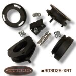 Truxxx 1.75 inch front and 1.0 inch rear lift kit for Hyundai Santa Cruz XRT part 303026-XRT with shock extensions
