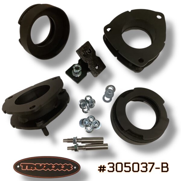 Truxxx 305037-B aggressive 1.75 inch front and 1.0 inch rear leveling kit for 2024-2026 Santa Fe XRT