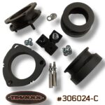 Truxxx 1.5 inch front and 1.5 inch rear lift kit for 2026 Hyundai Palisade XRT part 306024-C including shock shaft extensions.