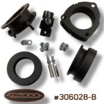 Truxxx 1.75 inch front and 1.25 inch rear lift kit for 2026 Hyundai Palisade Hybrid part 306028-B with shock shaft extensions. Not for XRT.